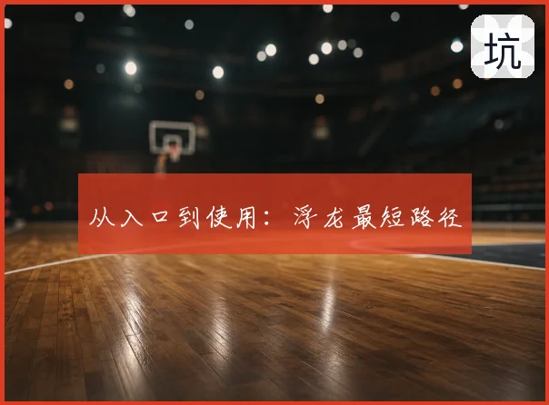 从入口到使用：浮龙最短路径
